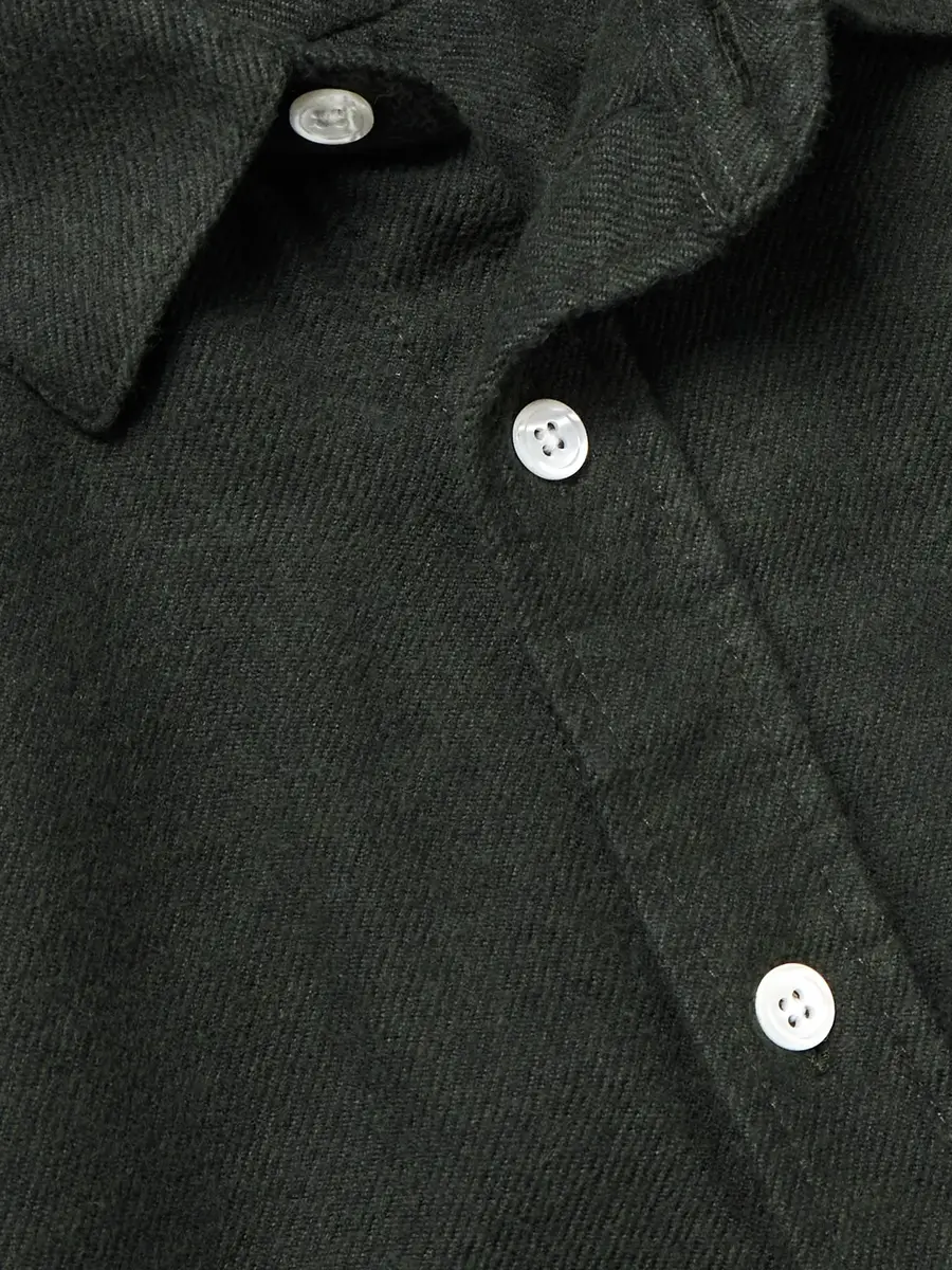 Portuguese Flannel Fall Leaves Embroidered Cotton-Flannel Shirt - Men | Thumbnail 4 Portuguese Flannel Fall Leaves Embroidered Cotton-Flannel Shirt - Men | Thumbnail 4