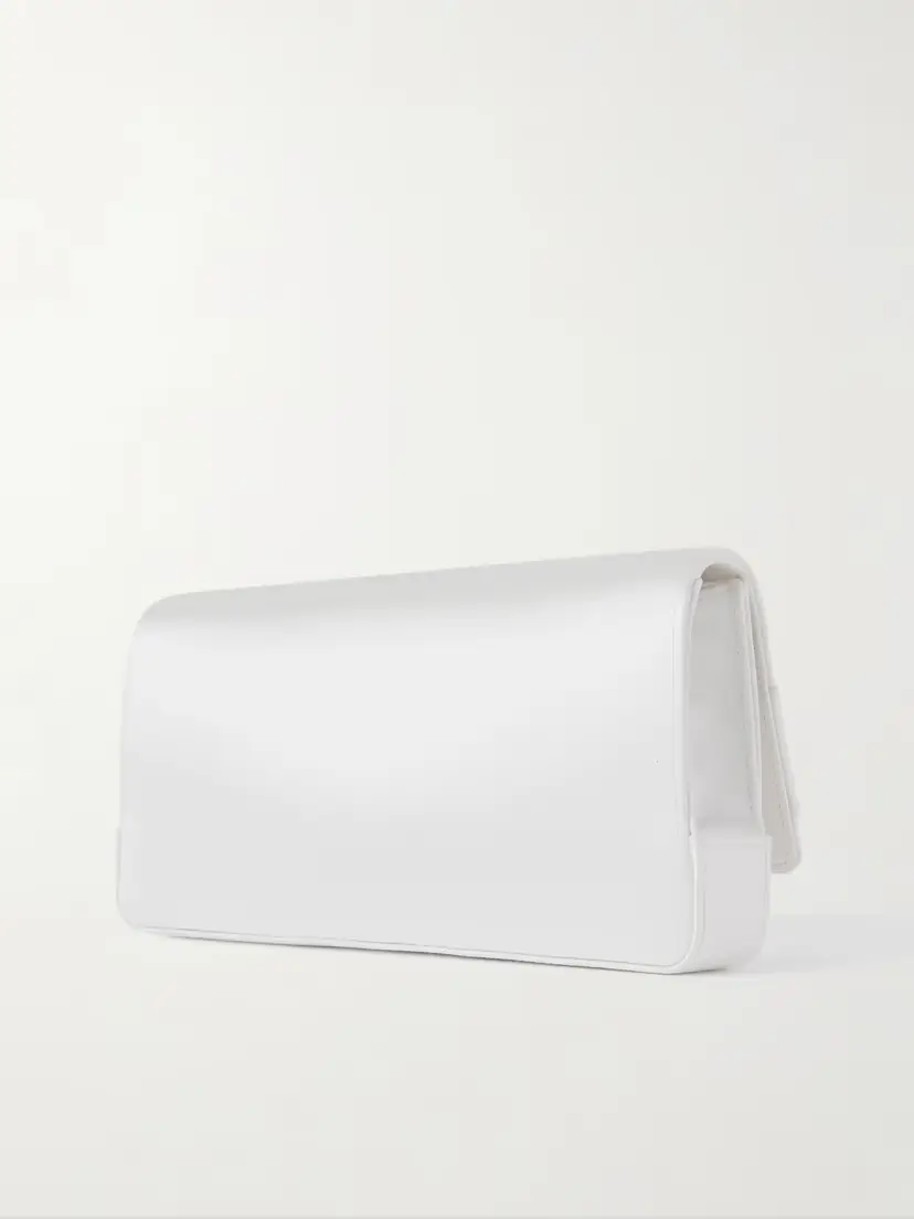 Manolo Blahnik Gothisi Crystal-embellished Satin Clutch | Thumbnail 3