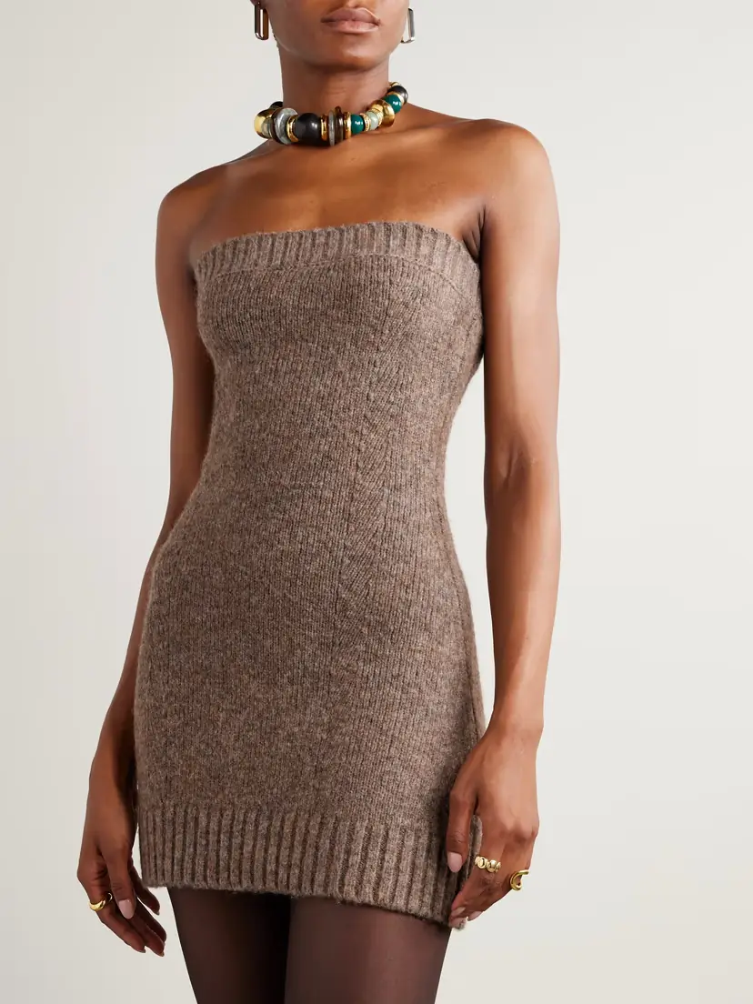 Cult Gaia Holland Wool-blend Mini Dress | Thumbnail 3