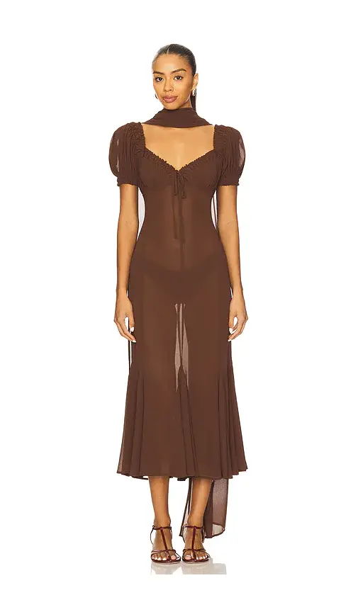 LPA Davina Midi Dress | Thumbnail 2 LPA Davina Midi Dress | Thumbnail 2