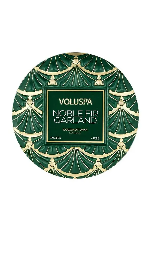 Voluspa Noble Fir Garland Mini Tin Candle | Thumbnail 2 Voluspa Noble Fir Garland Mini Tin Candle | Thumbnail 2