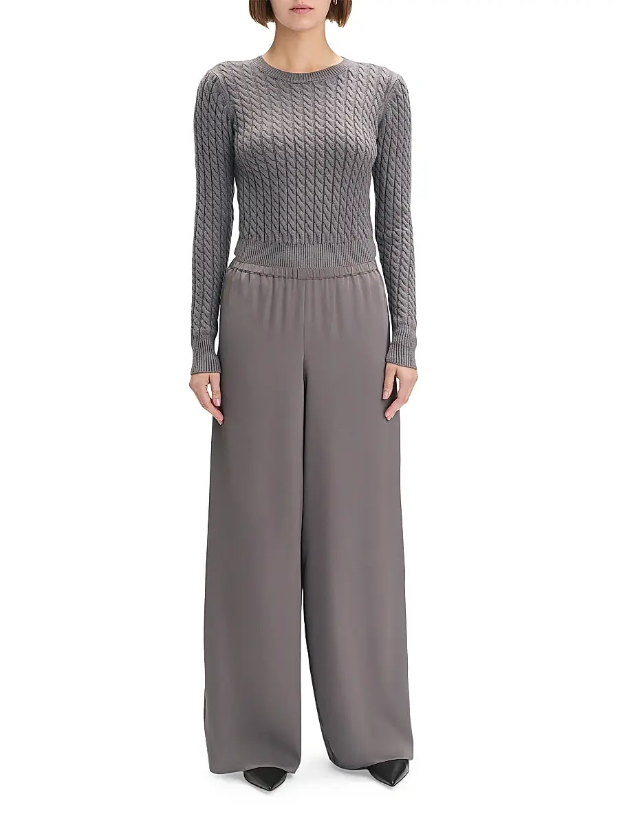 Favorite Daughter Women's Feel Good Cable-Knit Sweater | Thumbnail 2