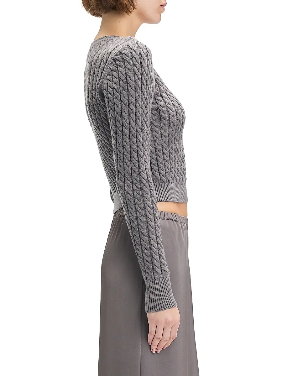 Favorite Daughter Women's Feel Good Cable-Knit Sweater | Thumbnail 5