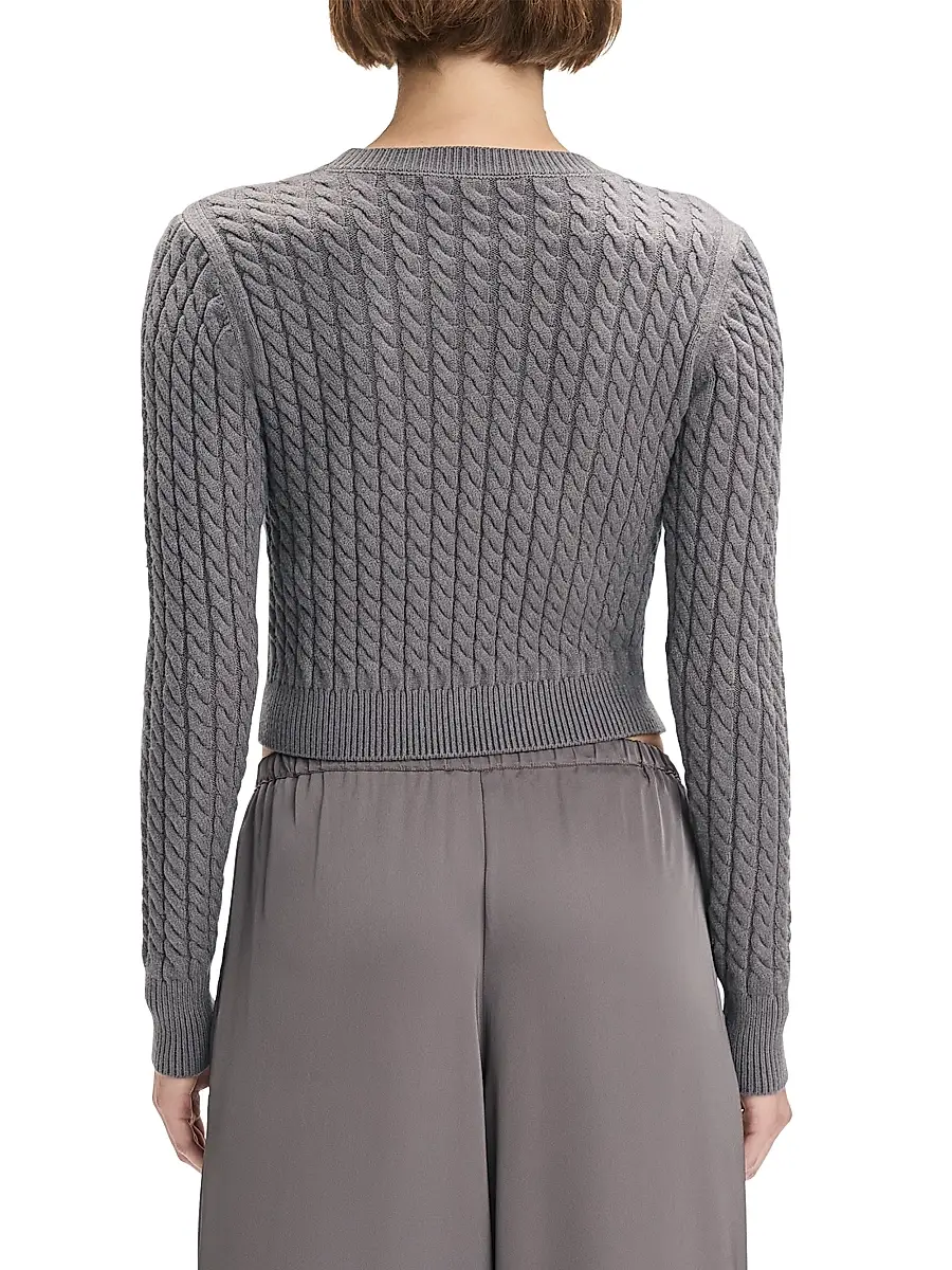 Favorite Daughter Women's Feel Good Cable-Knit Sweater | Thumbnail 6