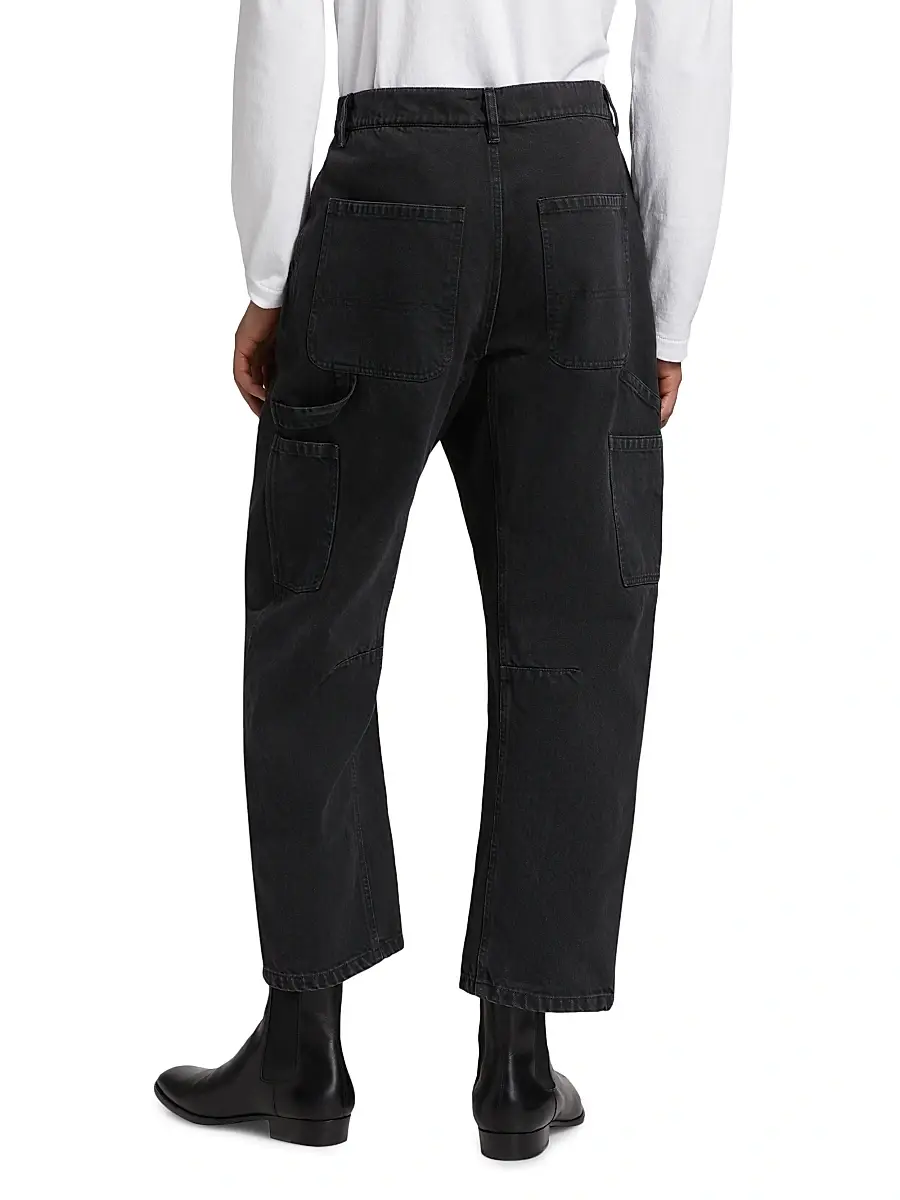 Nili Lotan Men's Emir Curved-Leg Jeans | Thumbnail 5