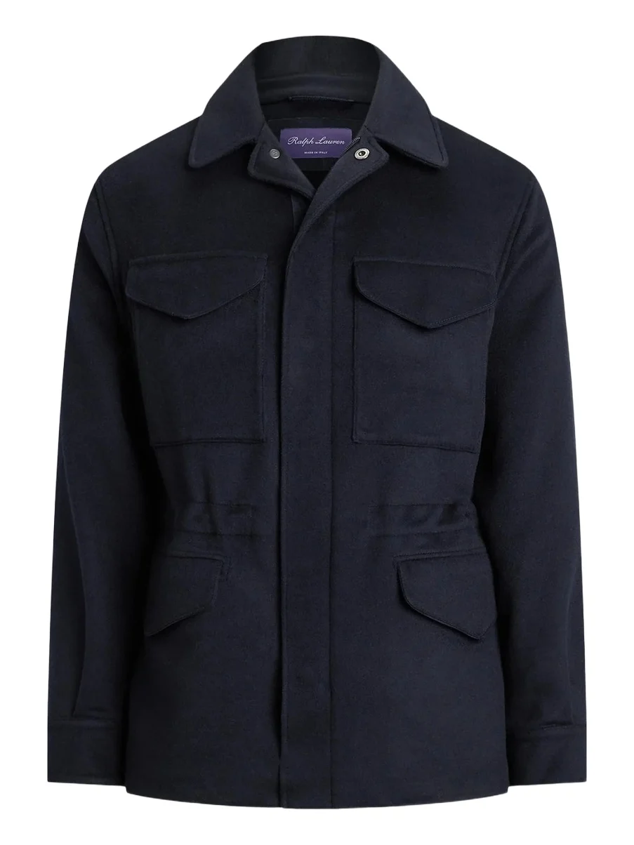Ralph Lauren Purple Label Men's Ripley Wool-Cashmere Four-Pocket Jacket