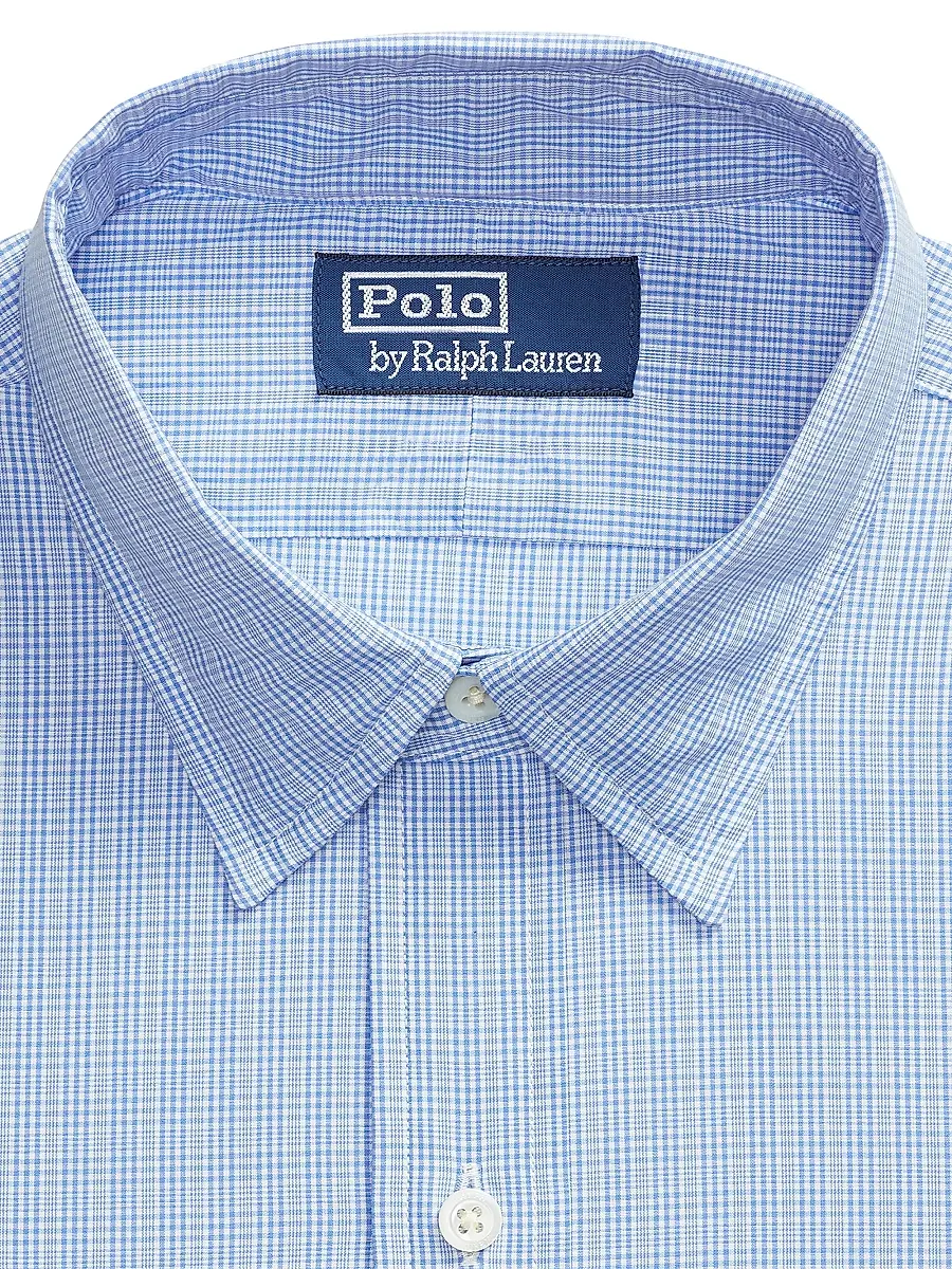 Polo Ralph Lauren Men's Classic-Fit Checked Poplin Shirt | Thumbnail 2
