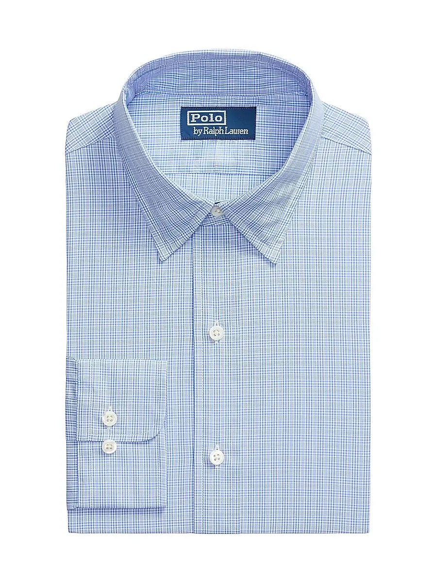 Polo Ralph Lauren Men's Classic-Fit Checked Poplin Shirt