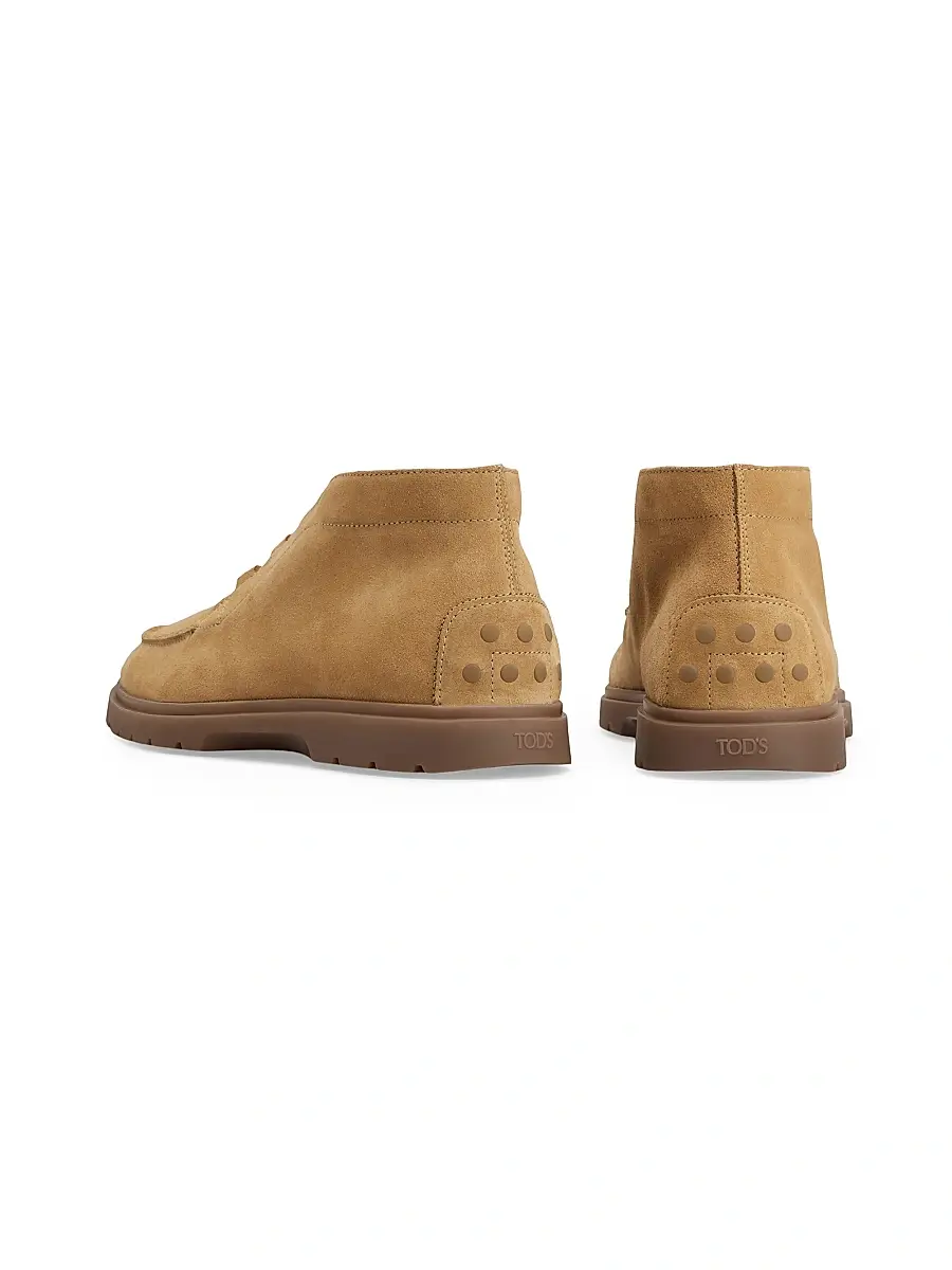 Tod's Men's Suede Desert Boots - Light Beige | Thumbnail 3 Tod's Men's Suede Desert Boots - Light Beige | Thumbnail 3