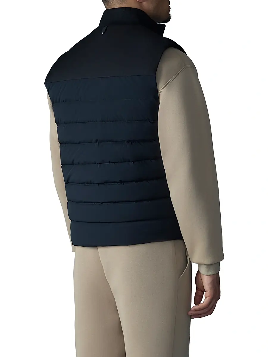 Mackage Men's Brody Quilted Down Vest | Thumbnail 5 Mackage Men's Brody Quilted Down Vest | Thumbnail 5