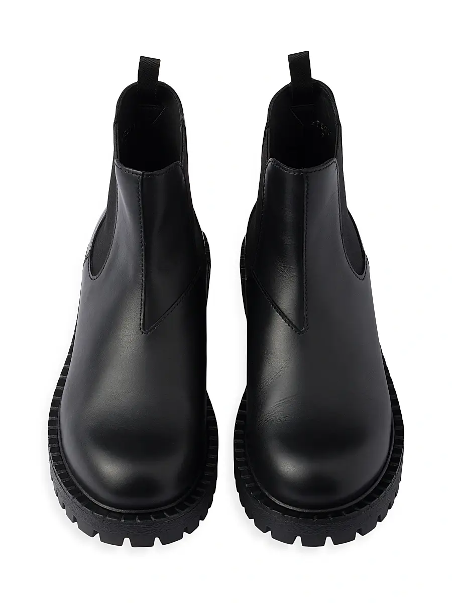 Prada Men's Leather Chelsea Boots | Thumbnail 2 Prada Men's Leather Chelsea Boots | Thumbnail 2