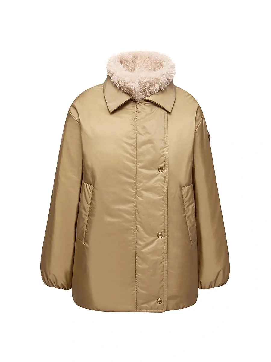 Moncler Women's Voue Puffer Jacket - Beige | Image 1 Moncler Women's Voue Puffer Jacket - Beige | Image 1