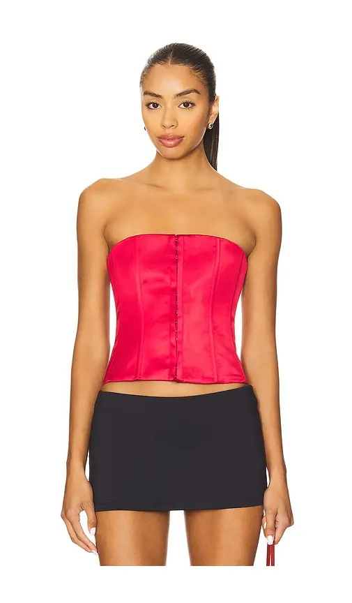GUIZIO Satin Corset | Image 1 GUIZIO Satin Corset | Image 1
