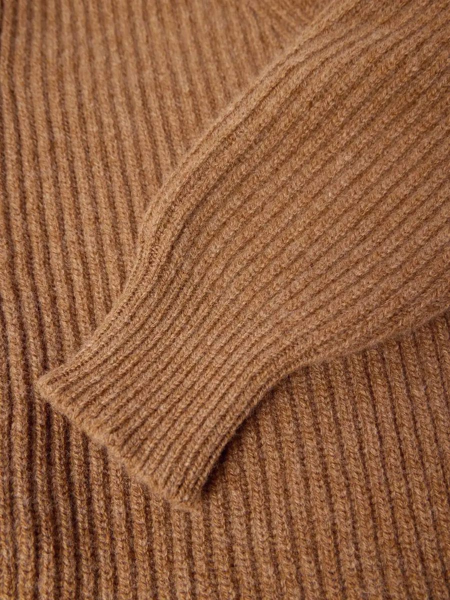 Drake's Slim-Fit Shawl-Collar Ribbed Wool Cardigan - Men | Thumbnail 6 Drake's Slim-Fit Shawl-Collar Ribbed Wool Cardigan - Men | Thumbnail 6