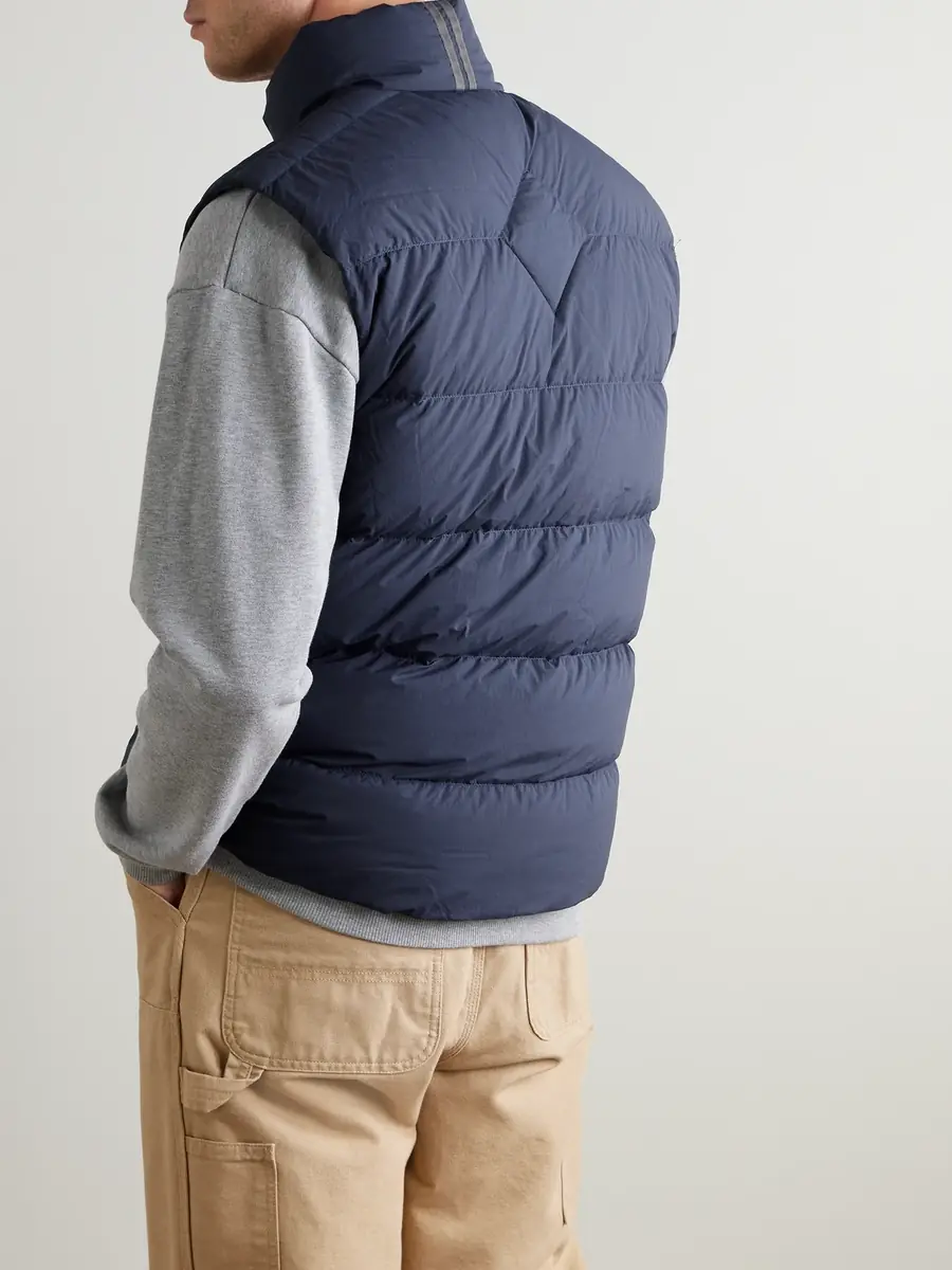 Canada Goose Crofton Slim-Fit Logo-Appliquéd Quilted Enduraluxe® Down Gilet - Men | Thumbnail 4 Canada Goose Crofton Slim-Fit Logo-Appliquéd Quilted Enduraluxe® Down Gilet - Men | Thumbnail 4