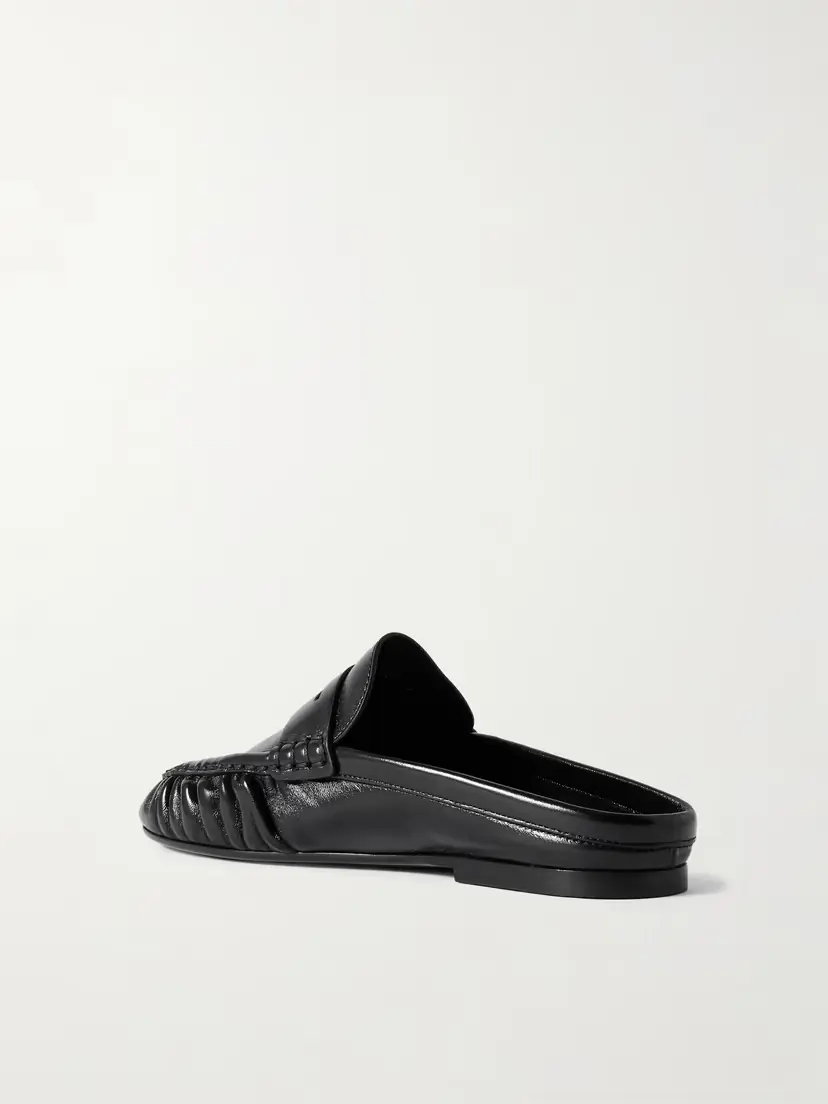 Saint Laurent Le Loafer Logo-embellished Slip-ons | Thumbnail 3