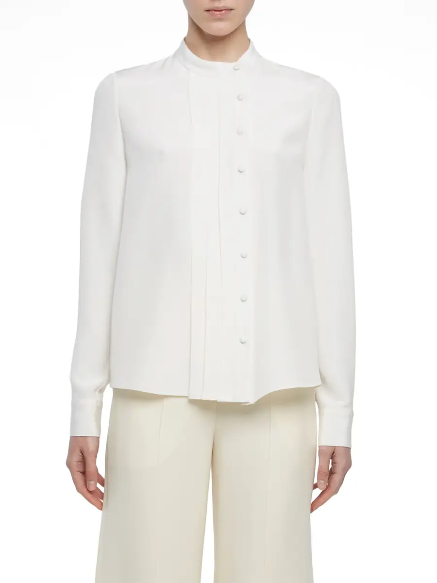 Adam Lippes Alina Top in Silk Crepe | Thumbnail 3 Adam Lippes Alina Top in Silk Crepe | Thumbnail 3