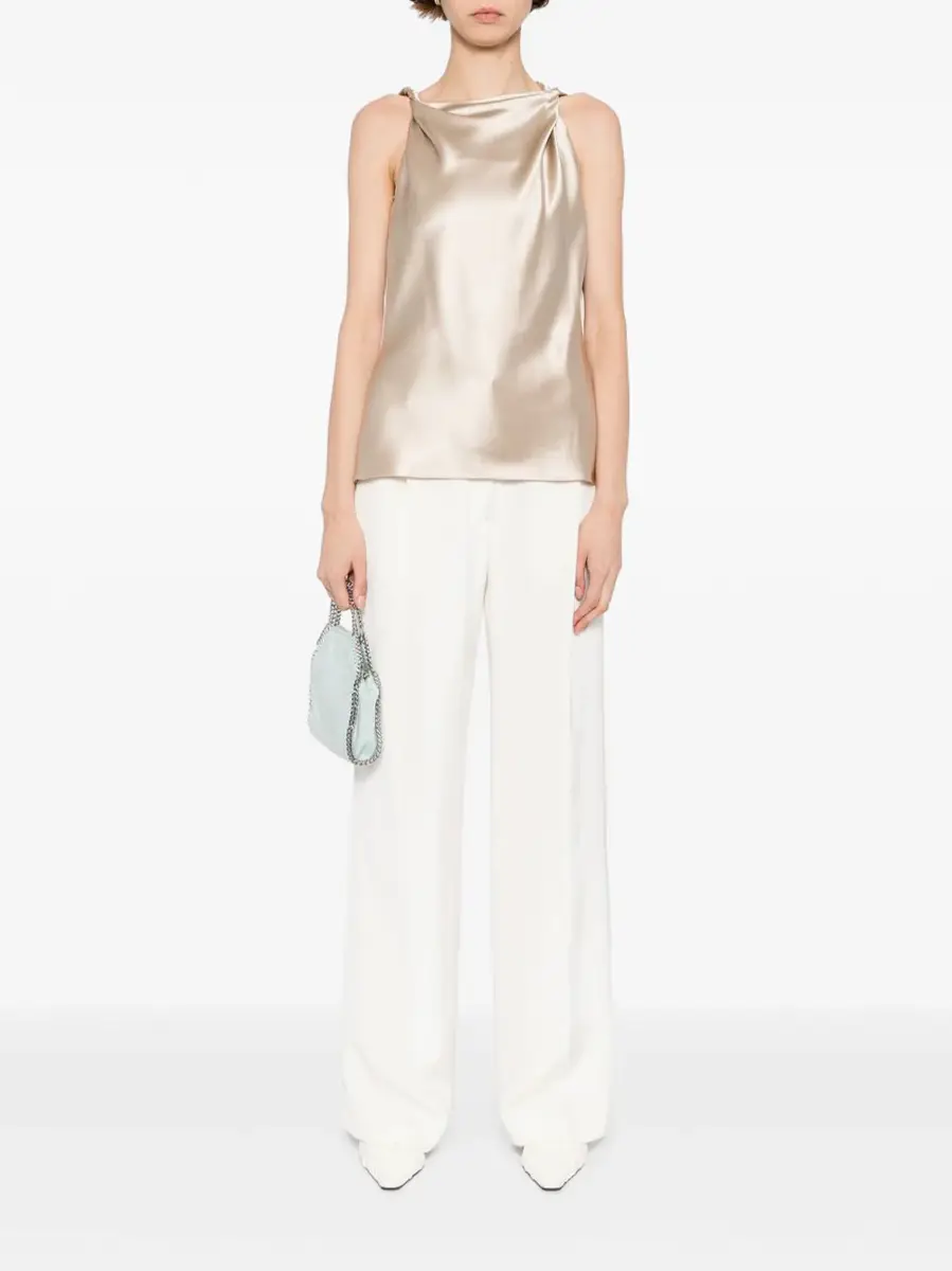 Adam Lippes Banks Silk Crepe Trousers | Thumbnail 2 Adam Lippes Banks Silk Crepe Trousers | Thumbnail 2
