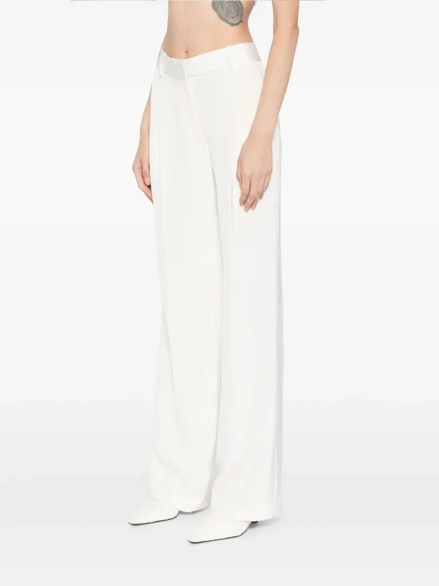 Adam Lippes Banks Silk Crepe Trousers | Thumbnail 3 Adam Lippes Banks Silk Crepe Trousers | Thumbnail 3