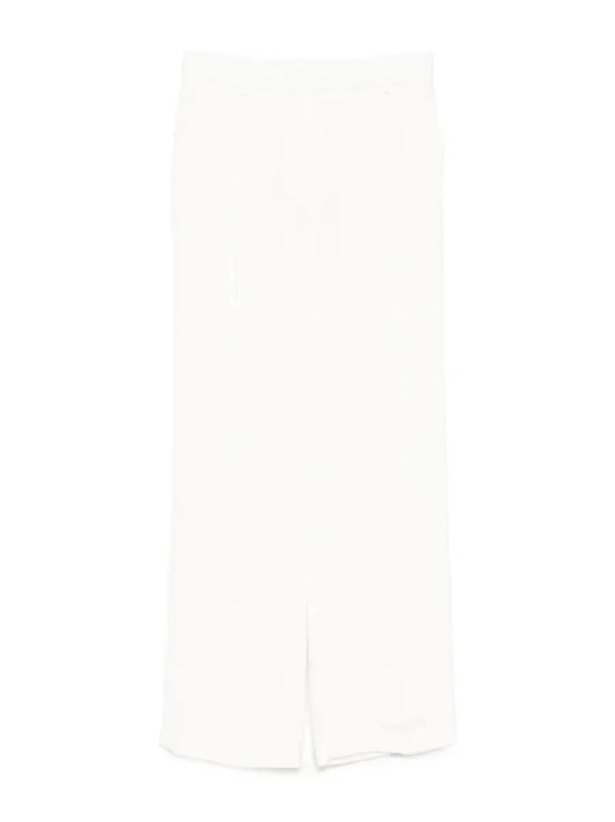 Adam Lippes Banks Silk Crepe Trousers | Image 1 Adam Lippes Banks Silk Crepe Trousers | Image 1