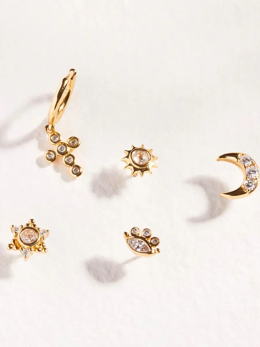 PAMELA LOVE Celestial Eye Stud | Thumbnail 3 PAMELA LOVE Celestial Eye Stud | Thumbnail 3