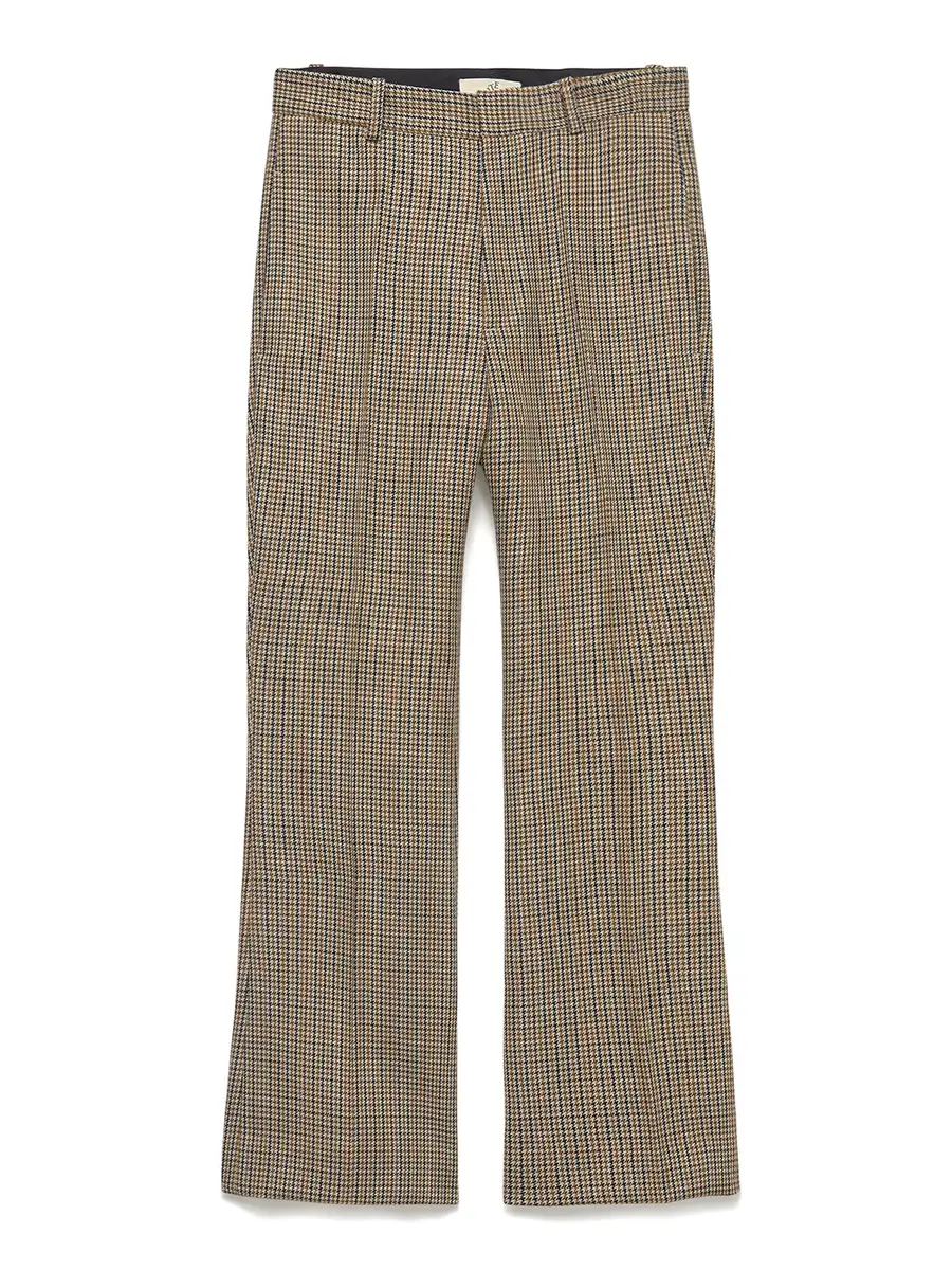 BITE Studios Credo Cropped Checked Trousers