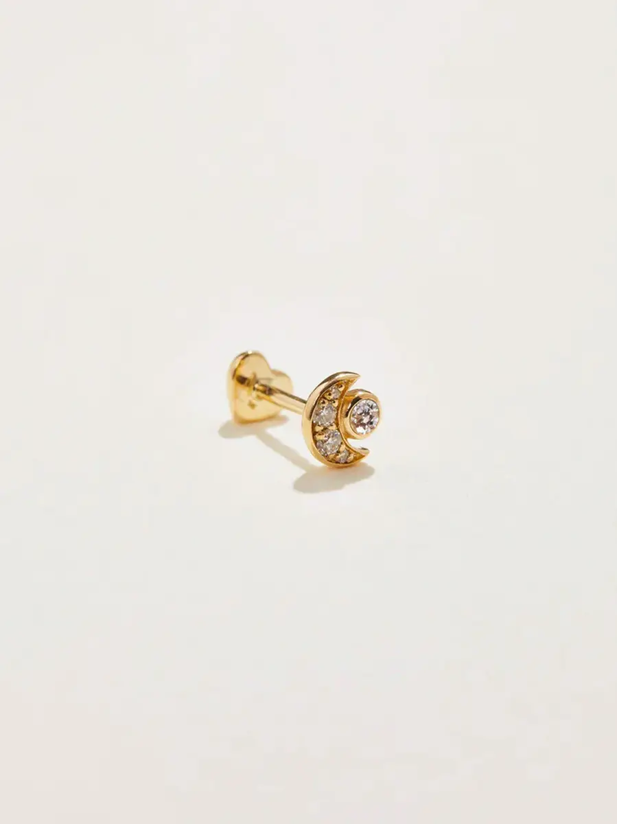 PAMELA LOVE Crescent Cluster Stud | Thumbnail 2 PAMELA LOVE Crescent Cluster Stud | Thumbnail 2