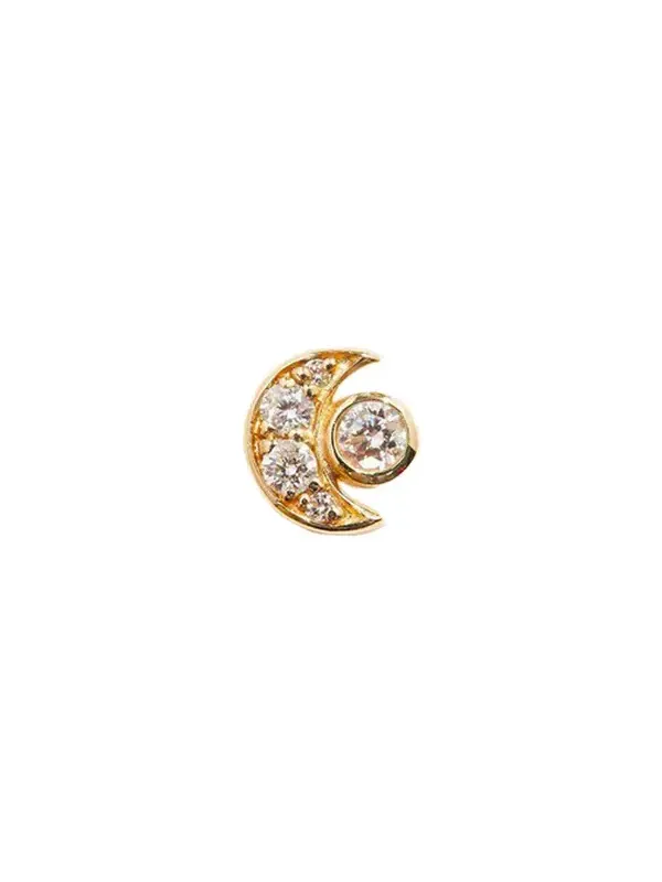 PAMELA LOVE Crescent Cluster Stud