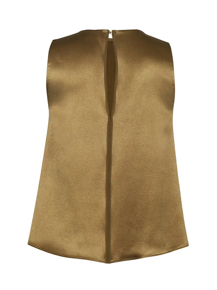 Adam Lippes Elias Silk Top | Thumbnail 2 Adam Lippes Elias Silk Top | Thumbnail 2