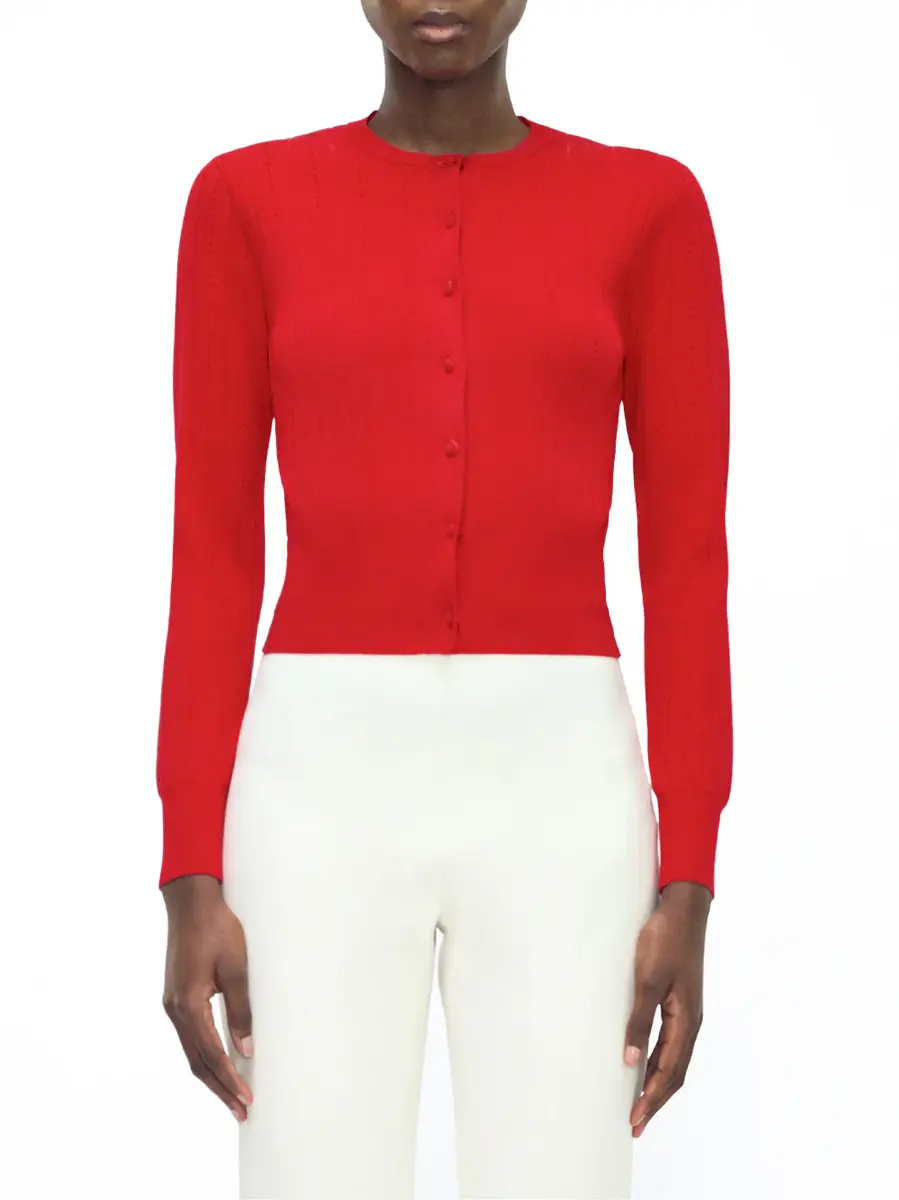 Adam Lippes Faye Cardigan | Thumbnail 3