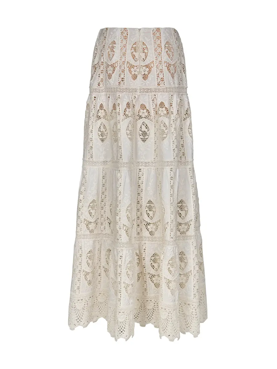 Johanna Ortiz Highlighted Fields Embroidered Maxi Skirt | Thumbnail 2 Johanna Ortiz Highlighted Fields Embroidered Maxi Skirt | Thumbnail 2