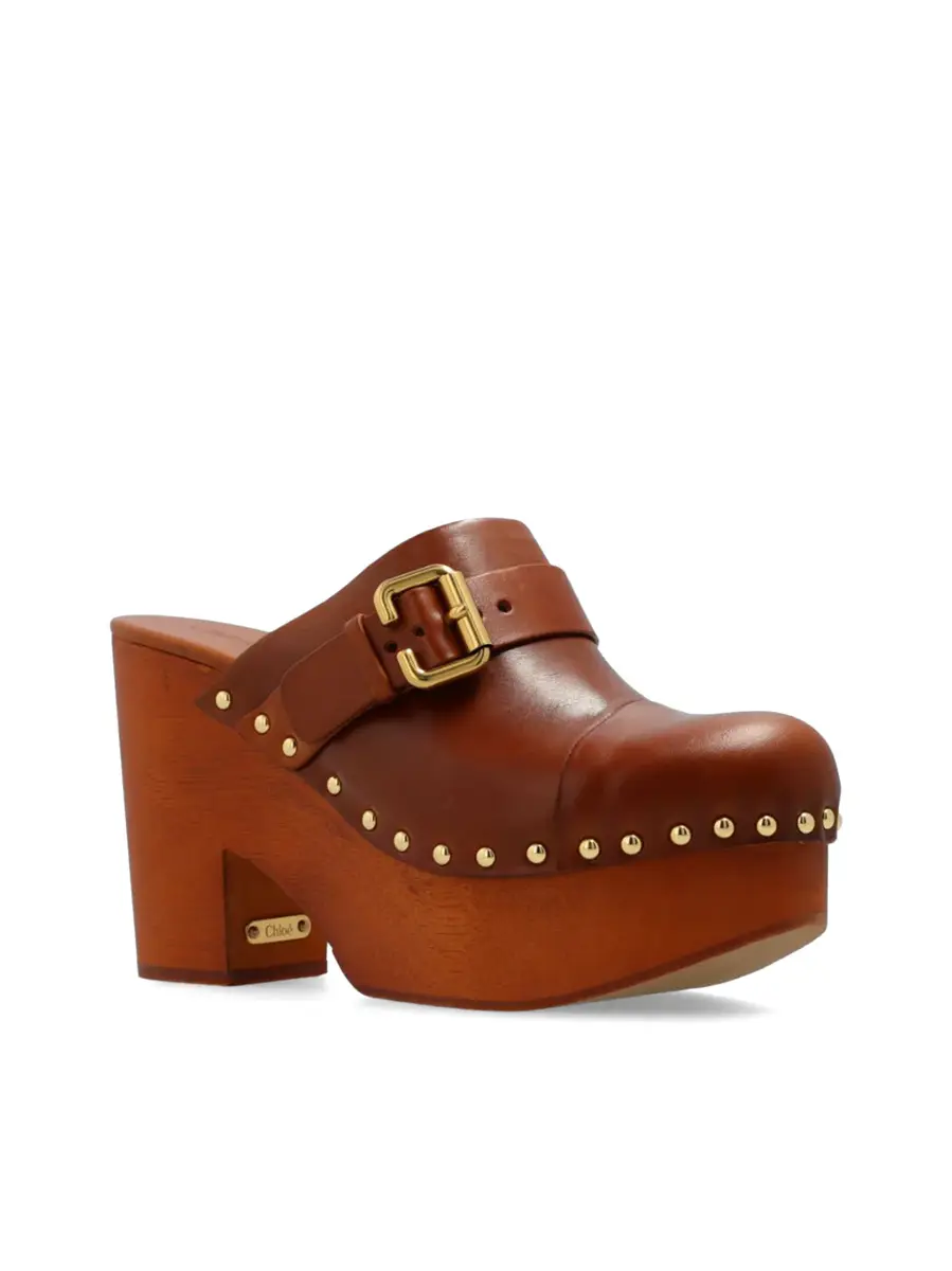 Chloé Jeannette Platform Clogs | Thumbnail 2
