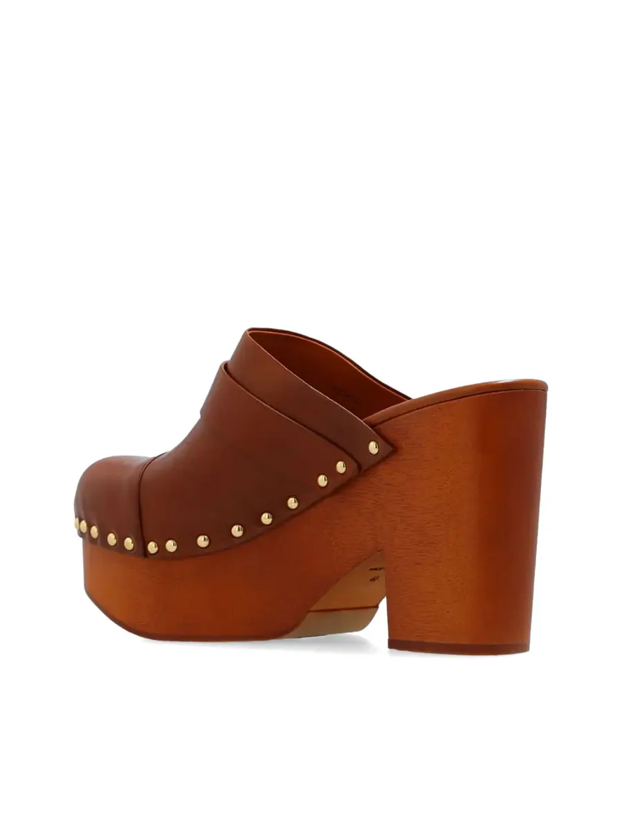 Chloé Jeannette Platform Clogs | Thumbnail 3