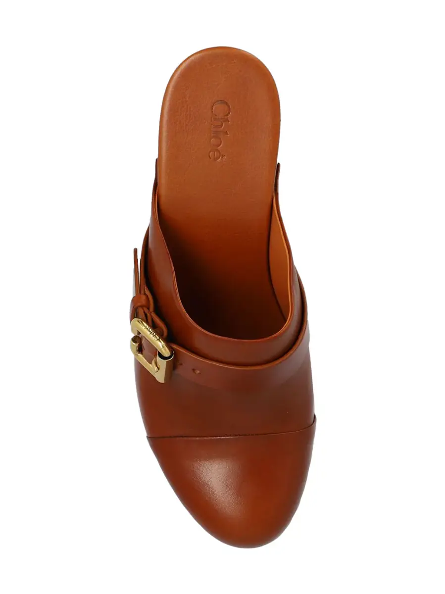 Chloé Jeannette Platform Clogs | Thumbnail 4