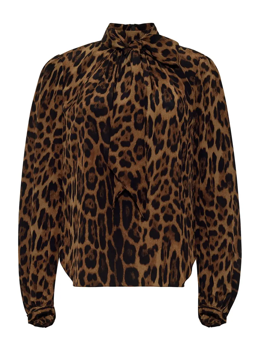 Joan Top In Crepe De Chine