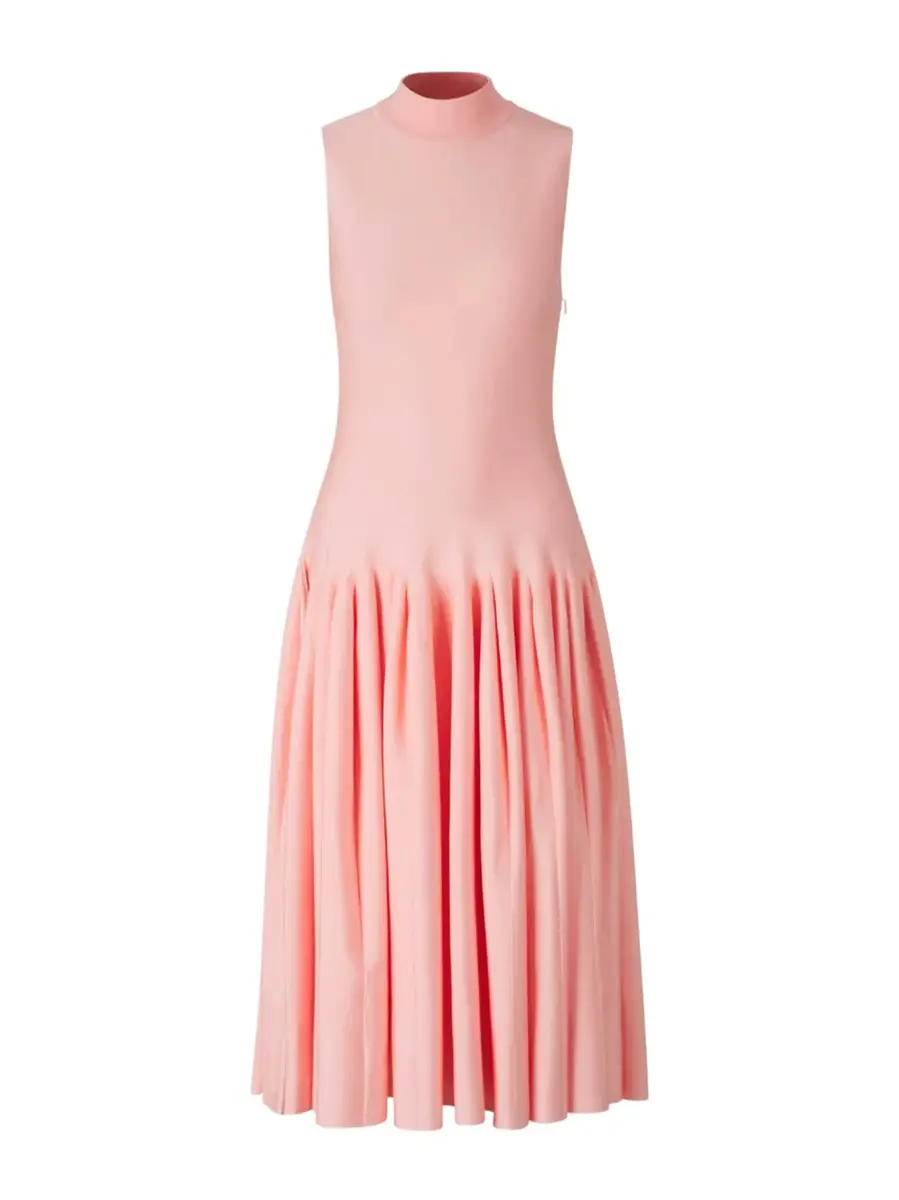 Alaïa Knit Godet Midi Dress | Image 1 Alaïa Knit Godet Midi Dress | Image 1