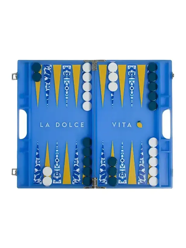 Maison Games La Dolce Vita Backgammon Board