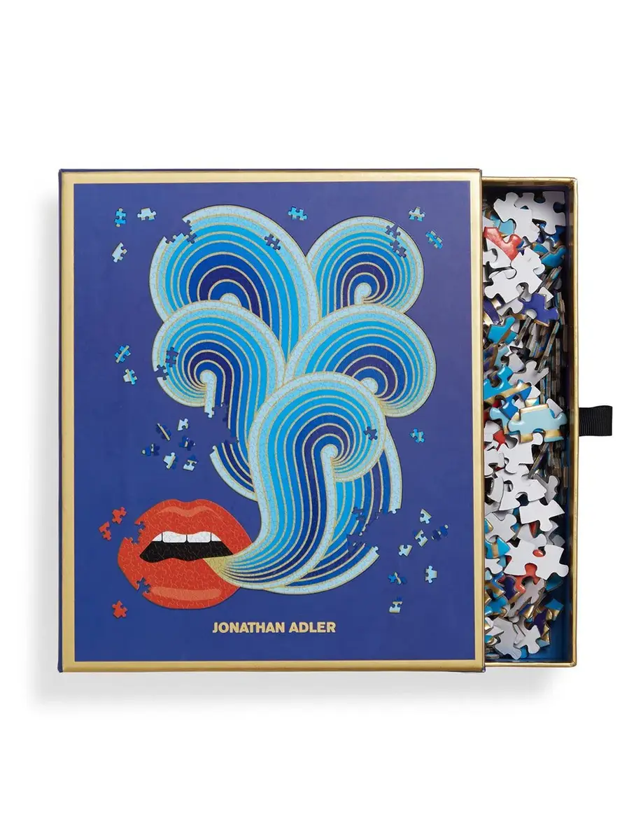 Jonathan Adler Lips Shaped Puzzle | Thumbnail 2 Jonathan Adler Lips Shaped Puzzle | Thumbnail 2