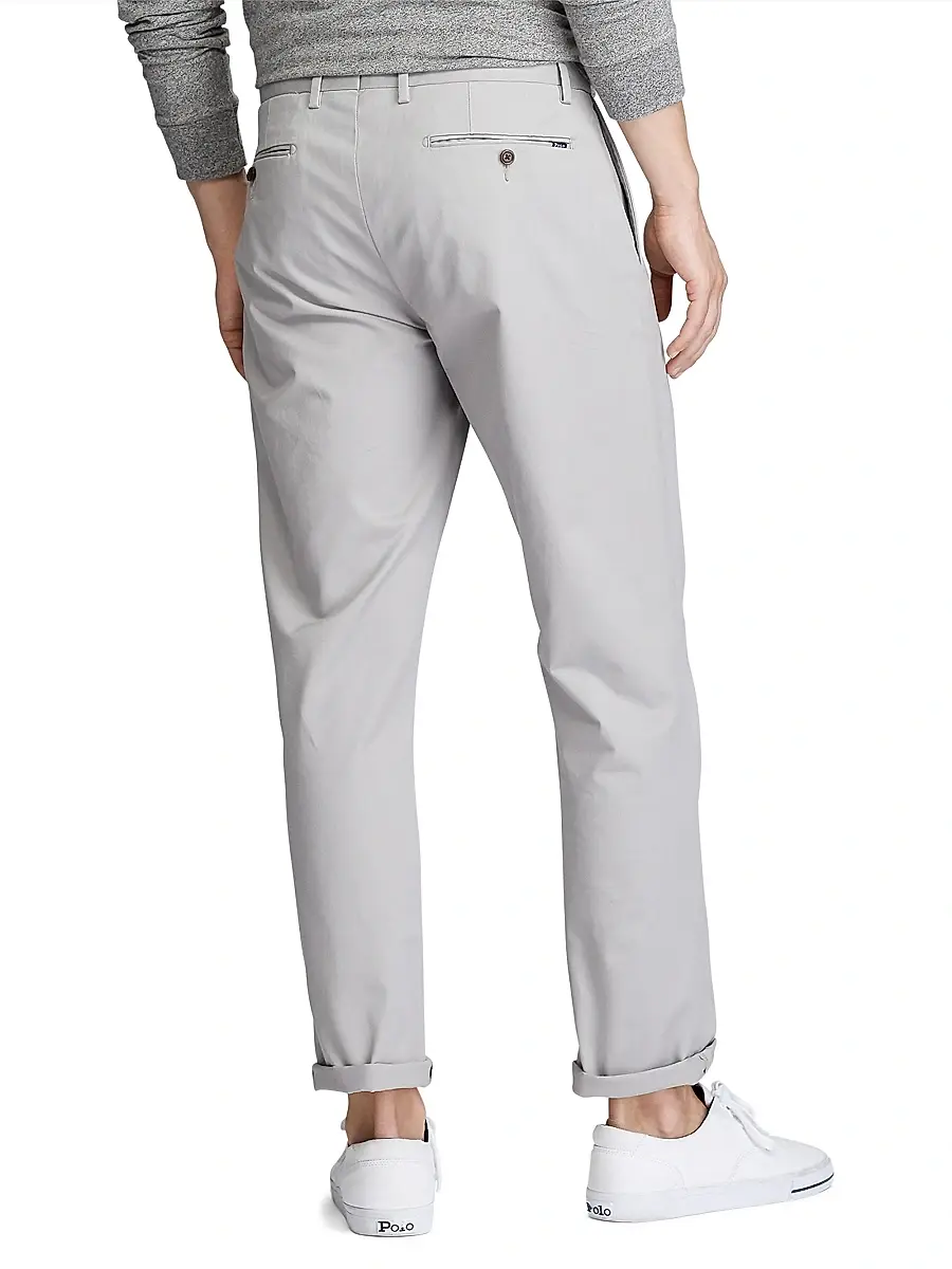 Polo Ralph Lauren Men's Military Stretch-Cotton Mid-Rise Straight-Leg Pants | Thumbnail 5 Polo Ralph Lauren Men's Military Stretch-Cotton Mid-Rise Straight-Leg Pants | Thumbnail 5