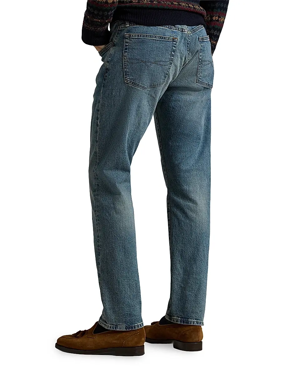 Polo Ralph Lauren Men's Sullivan Washed Denim StraightLleg Jeans - Spokane | Thumbnail 5 Polo Ralph Lauren Men's Sullivan Washed Denim StraightLleg Jeans - Spokane | Thumbnail 5