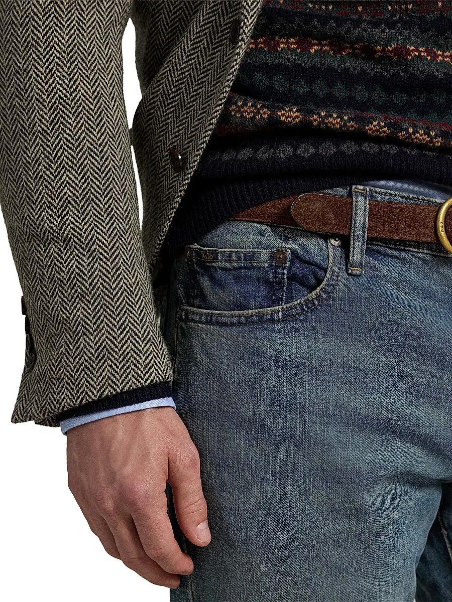 Polo Ralph Lauren Men's Sullivan Washed Denim StraightLleg Jeans - Spokane | Thumbnail 6 Polo Ralph Lauren Men's Sullivan Washed Denim StraightLleg Jeans - Spokane | Thumbnail 6