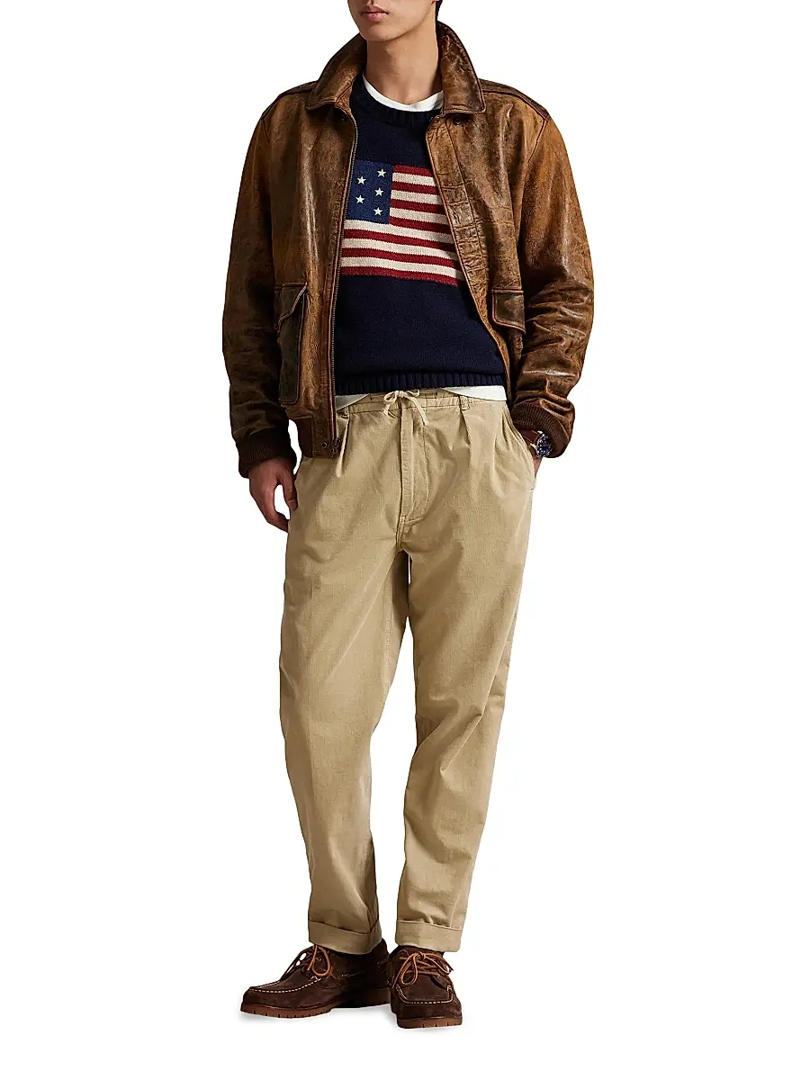 Polo Ralph Lauren Men's Stretch-Cotton Drawstring Pants | Thumbnail 2 Polo Ralph Lauren Men's Stretch-Cotton Drawstring Pants | Thumbnail 2