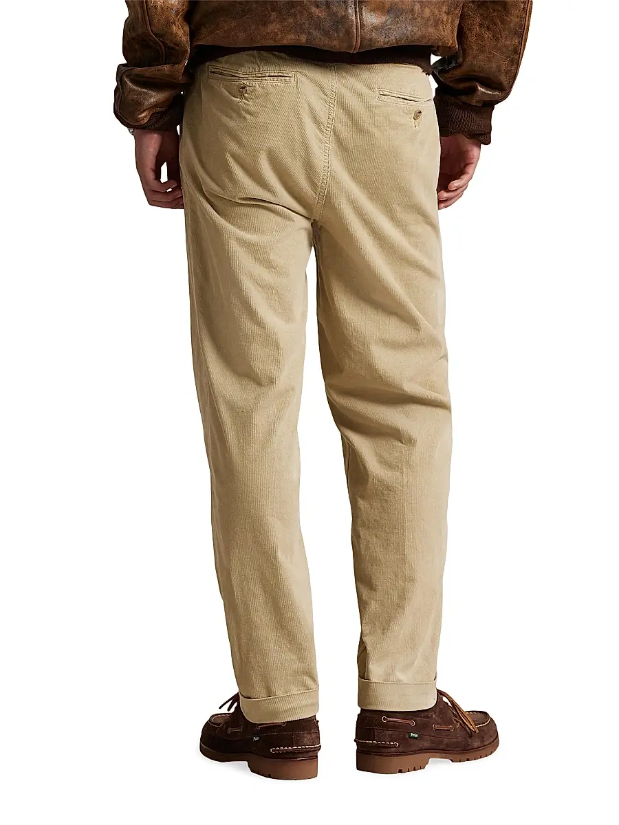 Polo Ralph Lauren Men's Stretch-Cotton Drawstring Pants | Thumbnail 4 Polo Ralph Lauren Men's Stretch-Cotton Drawstring Pants | Thumbnail 4