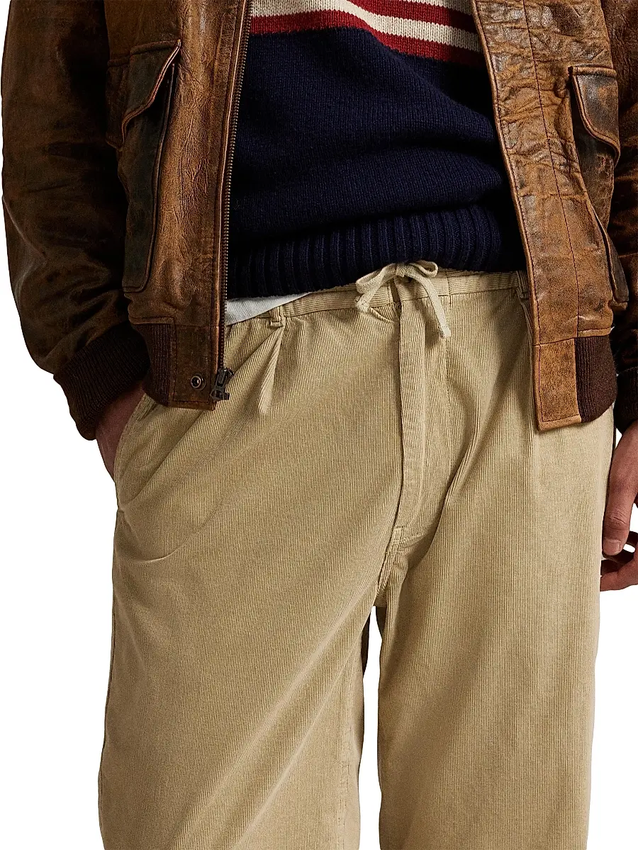 Polo Ralph Lauren Men's Stretch-Cotton Drawstring Pants | Thumbnail 5 Polo Ralph Lauren Men's Stretch-Cotton Drawstring Pants | Thumbnail 5