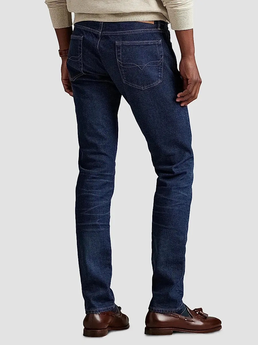 Polo Ralph Lauren Men's Sullivan Washed Mid-Rise Straight-Leg Jeans | Thumbnail 5 Polo Ralph Lauren Men's Sullivan Washed Mid-Rise Straight-Leg Jeans | Thumbnail 5