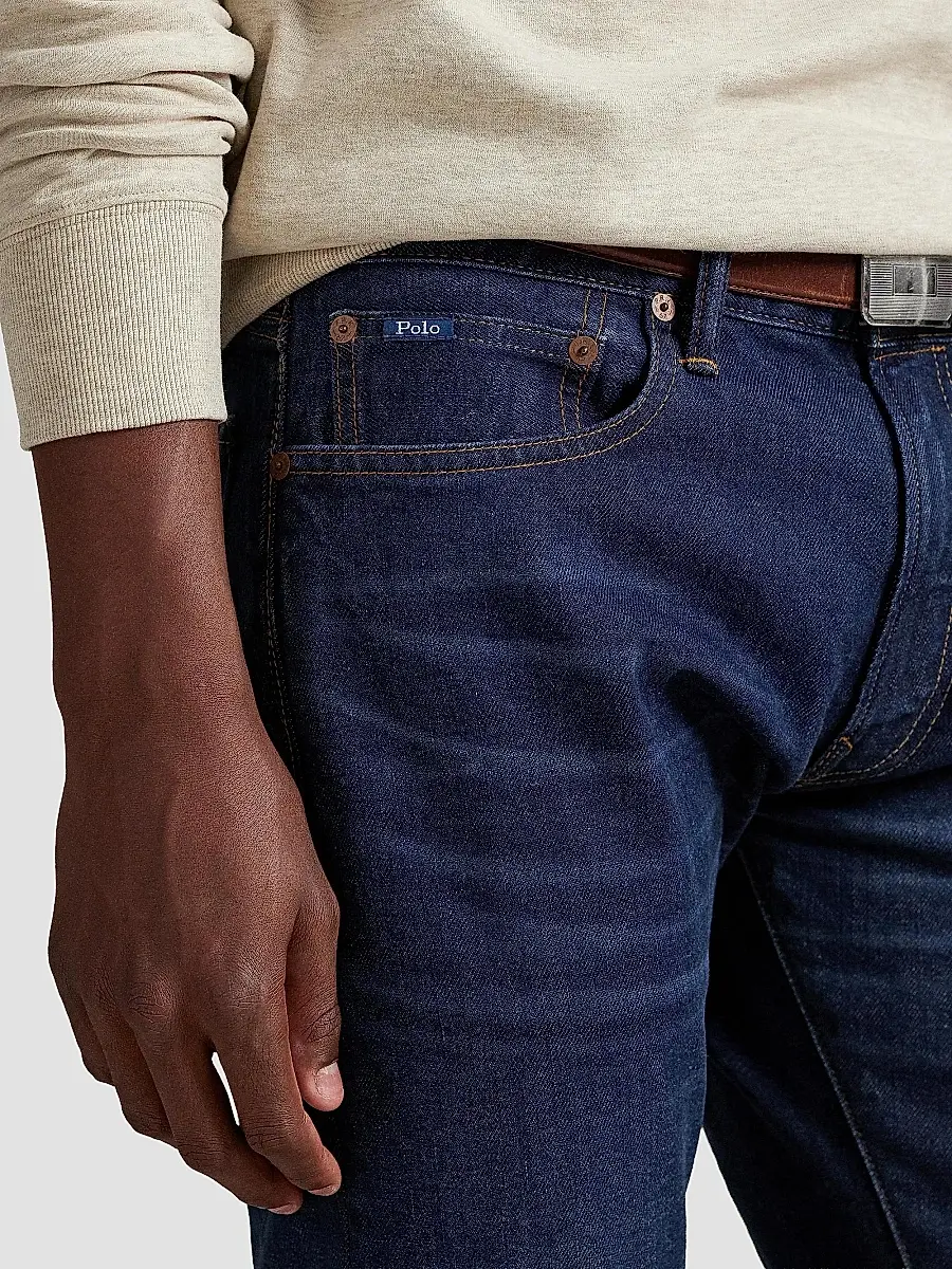 Polo Ralph Lauren Men's Sullivan Washed Mid-Rise Straight-Leg Jeans | Thumbnail 7 Polo Ralph Lauren Men's Sullivan Washed Mid-Rise Straight-Leg Jeans | Thumbnail 7