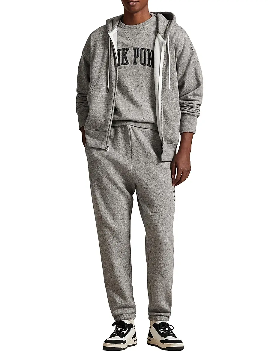 Polo Ralph Lauren Men's Logo Vintage Fleece Joggers | Thumbnail 2 Polo Ralph Lauren Men's Logo Vintage Fleece Joggers | Thumbnail 2