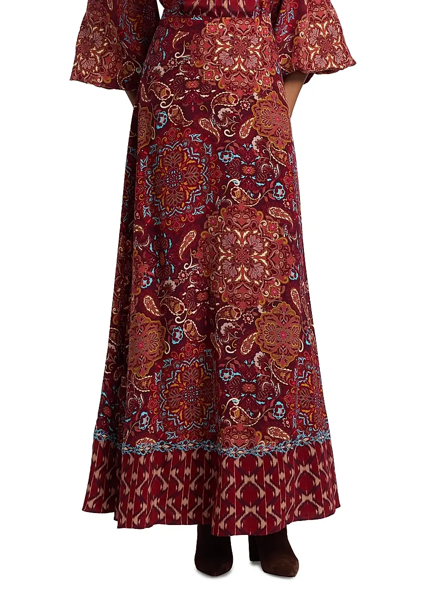 FIGUE Women's Raelynn Maxi Skirt | Thumbnail 3 FIGUE Women's Raelynn Maxi Skirt | Thumbnail 3