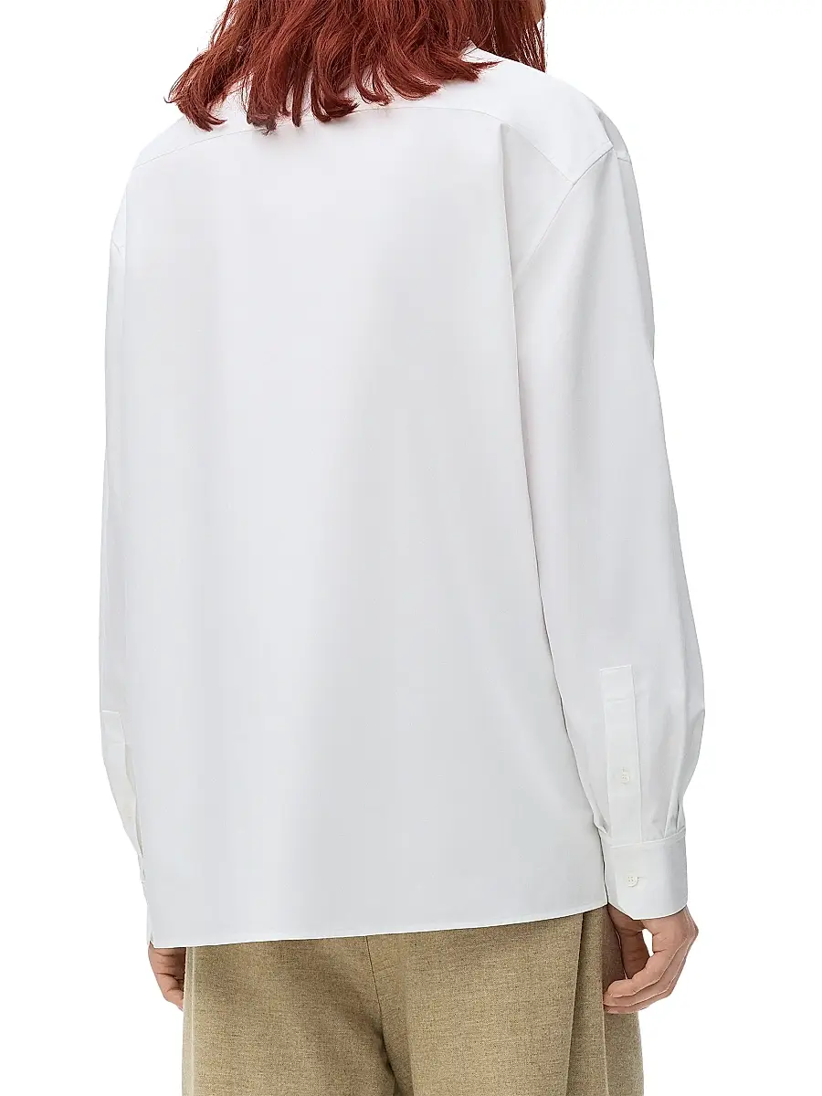 Loewe Men's Large Anagram Cotton Shirt | Thumbnail 3 Loewe Men's Large Anagram Cotton Shirt | Thumbnail 3