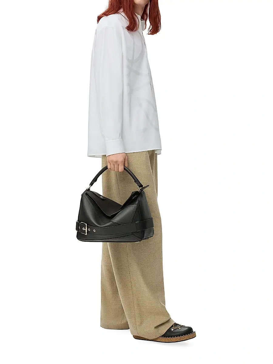Loewe Men's Large Anagram Cotton Shirt | Thumbnail 5 Loewe Men's Large Anagram Cotton Shirt | Thumbnail 5